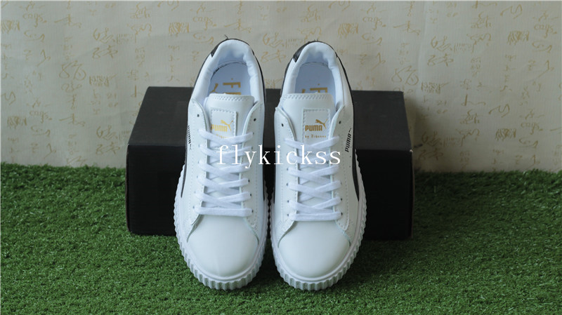 Puma Fenty Rihanna Creeper Low Leather White Black